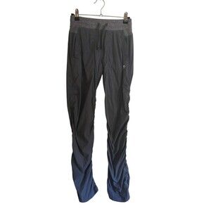 Iviva Windbreaker Pants Women's Size 12 Gray Stretch Draw String